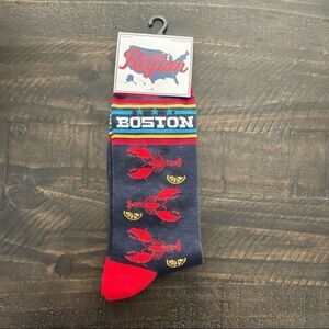 Rep Your Region Men’s Boston Lobster Socks NWT